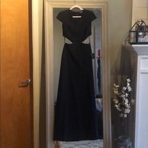 Lulus Conversation Piece Black Maxi Dress